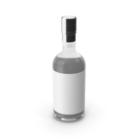 Dry Gin Bottle PNG & PSD Images