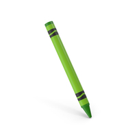 Crayon Green PNG & PSD Images