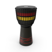 Meinl Percussion ADJ7L Wood Djembe African Style PNG & PSD Images