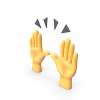 Raising Hands Emoji PNG & PSD Images
