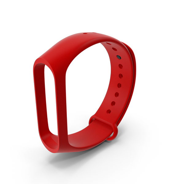 Silicone Strap for Fitness Tracker PNG & PSD Images