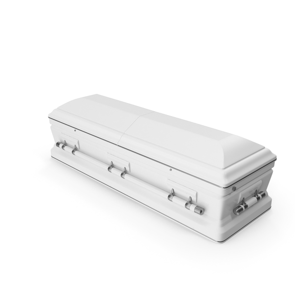 White Funeral Casket PNG & PSD Images