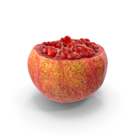 Realistic Piece of Opened Pomegranate PNG & PSD Images