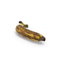 Rotten Banana Realistic PNG & PSD Images