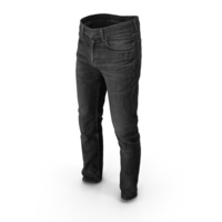 Men's Jeans Dark Grey PNG & PSD Images