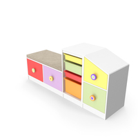 Toy Cabinet Drawer Shelf PNG & PSD Images