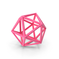 Icosahedron PNG和PSD图像