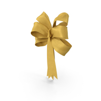 Gold Bow PNG & PSD Images