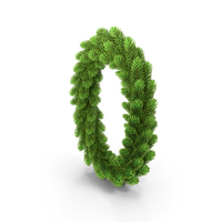 Christmas Tree Garland PNG & PSD Images