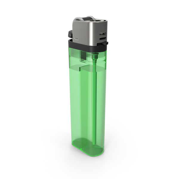 Green Lighter PNG & PSD Images