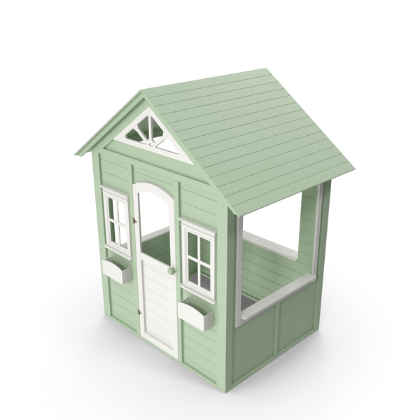 Green Children House PNG & PSD Images