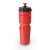 Red Sport Bottle PNG & PSD Images
