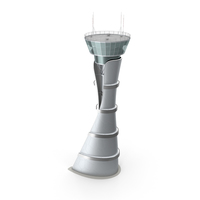 Airport Air Traffic Control Tower PNG & PSD Images