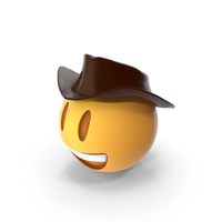 Cowboy Emoji PNG & PSD Images