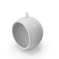 Christmas Tree White Ornament PNG & PSD Images