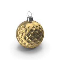 Christmas Tree Toy Gold PNG & PSD Images