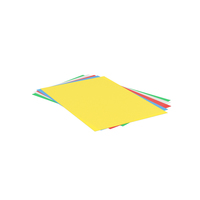 Colored Papers PNG & PSD Images
