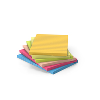 Sticky Notes Stack PNG & PSD Images