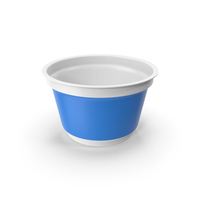 Sour Cream Cup Empty PNG & PSD Images