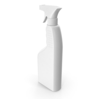 Spray Bottle White Plastic 650ml PNG & PSD Images