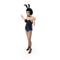 Bunny Girl Peace PNG & PSD Images