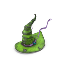 Witch Hat Green PNG & PSD Images