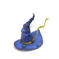 Witch Hat Blue PNG & PSD Images