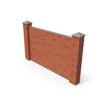 Brick Fence PNG & PSD Images