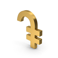 Gold Symbol Armenian Dram PNG & PSD Images