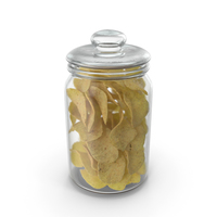Jar with Potato chips PNG & PSD Images