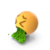 Face Vomiting Emoji PNG & PSD Images