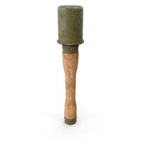 WW2 Germany Stick Grenade PNG & PSD Images
