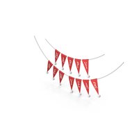 Happy New Year Bunting Garland PNG & PSD Images