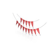 Merry Christmas Bunting Garland PNG & PSD Images