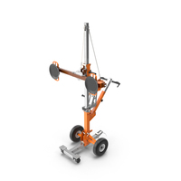 Portable Glass Vacuum Lifting Trolley PNG & PSD Images