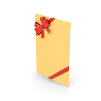 Envelope With Bow And Ribbon PNG & PSD Images