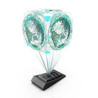 Sci Fi Hologram Projector PNG & PSD Images