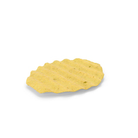 Crinkle Cut Wavy Potato Chip PNG & PSD Images