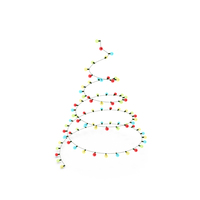 Christmas Tree Garland PNG & PSD Images