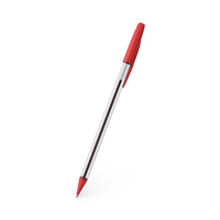 Ballpoint Red Pen Opened PNG & PSD Images