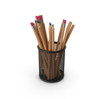Cup With Pencils PNG & PSD Images