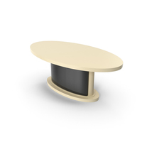 Oval Laque Dining Table PNG & PSD Images