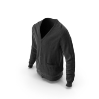 Mens Sweater Black PNG & PSD Images