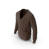 Mens Sweater Brown PNG & PSD Images