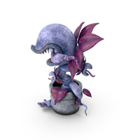 Monster Plant Blue PNG & PSD Images