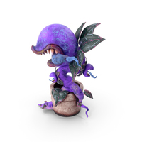 Monster Plant Purple PNG & PSD Images