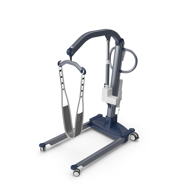Patient Lift with Leg Holder PNG & PSD Images