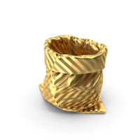 Gold Gift Bag PNG & PSD Images