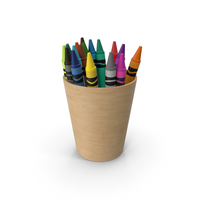 Crayons In Cup PNG & PSD Images