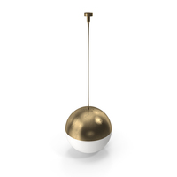 Cedar and Moss Globe Hanging Light PNG & PSD Images